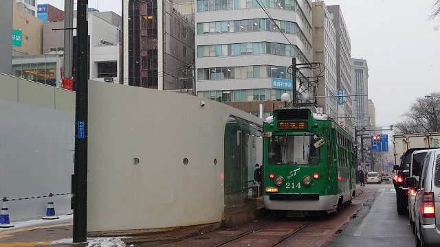 北海道旅行 札幌の市電