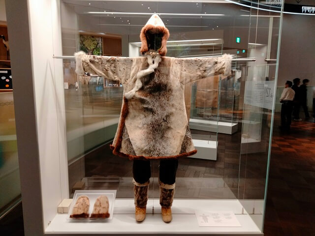 北海道旅行 ウポポイの国立アイヌ民族博物館の展示品
