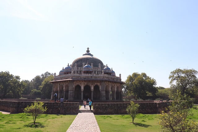 インドのフマーユーン廟（Humayun's Tomb）