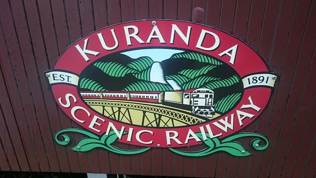 ケアンズのキュランダ観光鉄道