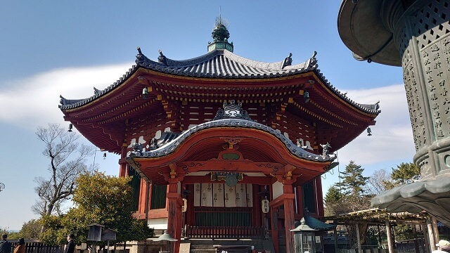 興福寺の南円堂(なんえんどう)