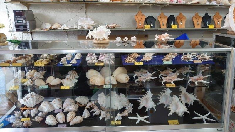 石垣島のまるわおみやげ店の店内の様子