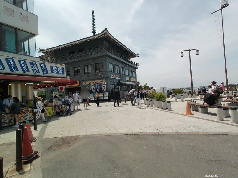江の島の様子
