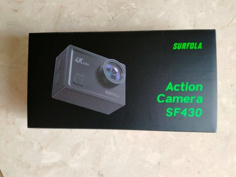 未検品】Surfola アクションカメラ 4K SF430 /Y11476-H1-