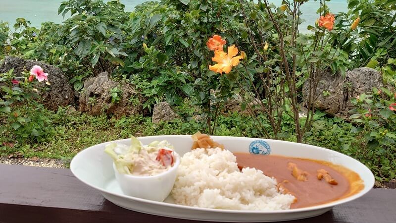 石垣島のALOALO CAFE(アロアロカフェ)で食べたカレーライス