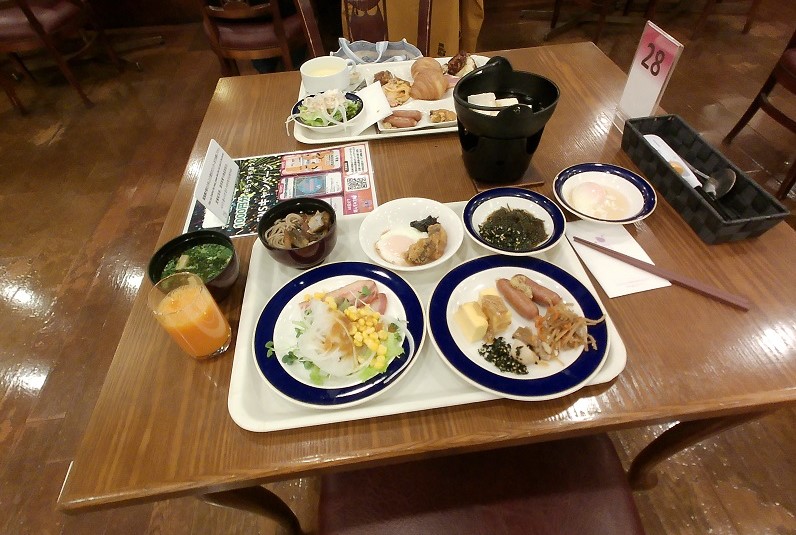 函館湯元啄木亭の食堂