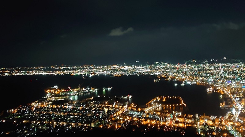 北海道函館山からの眺め
