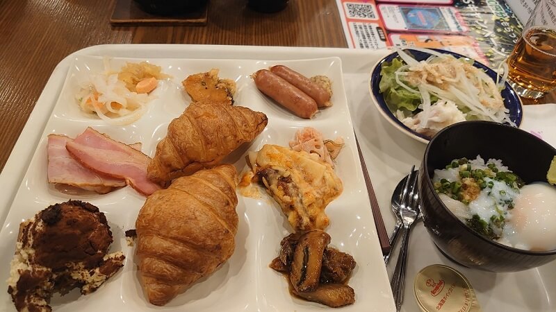 函館湯元啄木亭の食堂